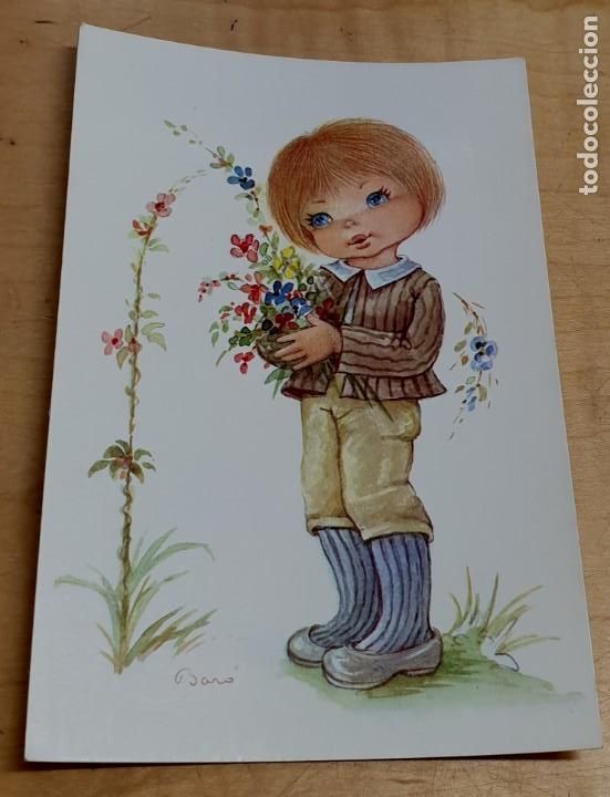 Cartes Postales: POSTAL INFANTIL ILUSTRADA POR BAR&Oacute; CYZ N&ordm; 6077-A 15X10 CM.