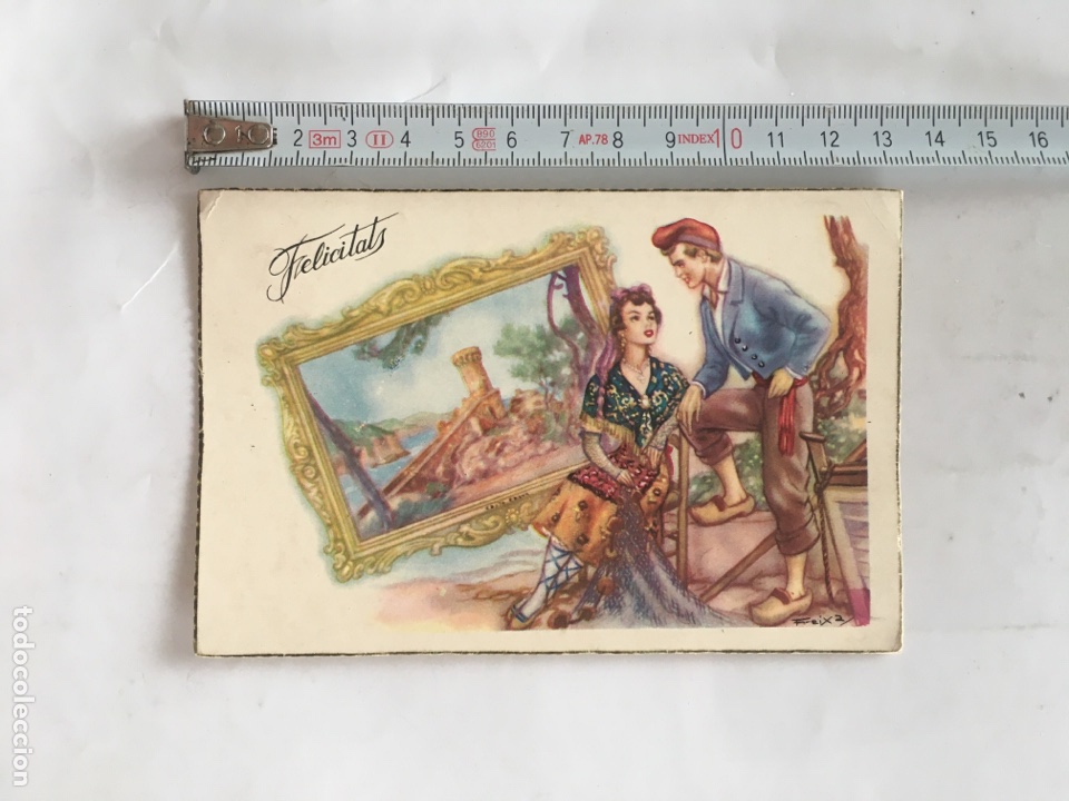 Cartes Postales: POSTAL. FELICITACI&Oacute;N. ILUSTRACI&Oacute;N FREIXAS. CREACIONES FREIXAS.