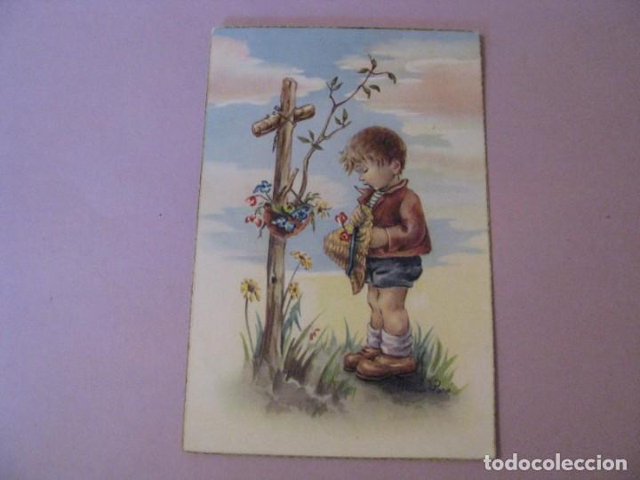 Postcards: POSTAL DE IL. NURIA BAR&Oacute;. ED. C. Y Z. 501/B. ESCRITA. 1960.