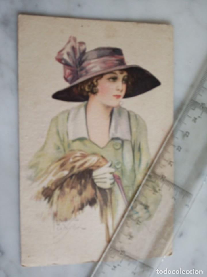 Postais: antigua postal escrita