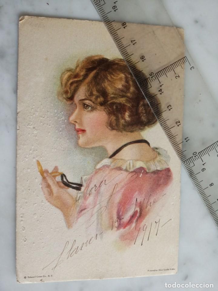 Postais: antigua postal escrita