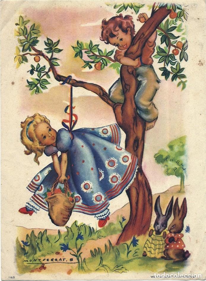 Cartoline: 7208 - MONTSERRAT BARTA - L&Aacute;MINA 116.8 - IMPRESA EN ALEMANIA - MIDE 24X18 CM