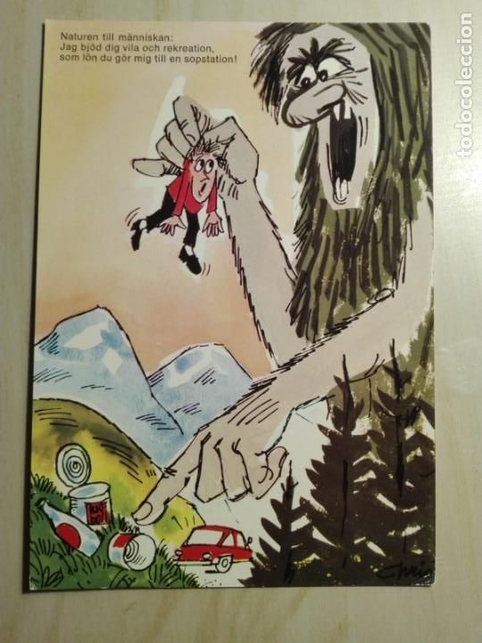 Postais: POSTAL1945 NUEVA - ELIASSON 3768 - NATUREN TILL MANNISKAN &hellip; &iquest; SVERIGE ? ECOLOGIA