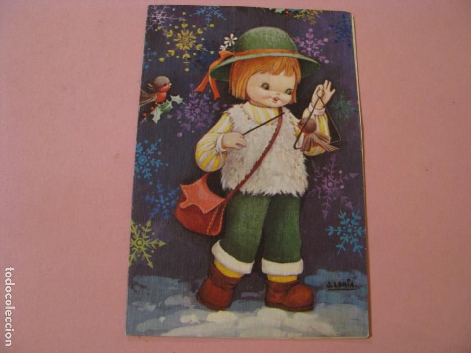 Postkarten: POSTAL DIPTICA DE IL. LURIA. ED. ORTIZ X184. ESCRITA 1973. 13X8,5 CM.