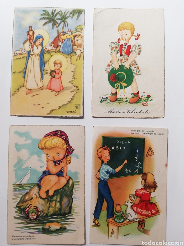 Cartoline: POSTALES. EDICIONES COLON. 150/3...136/2...134/7...118/5.A&Ntilde;OS 50.