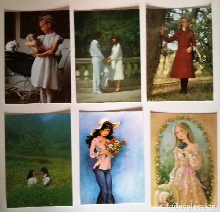 Postcards: 6 BONITAS POSTALES NUEVAS COLECCI&Oacute;N PERLA A&Ntilde;OS 80