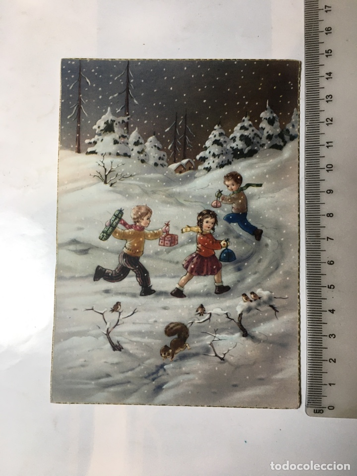 Postales: POSTAL. FELICITACI&Oacute;N NAVIDAD. ILUSTRACI&Oacute;N?. EL ANCLA.