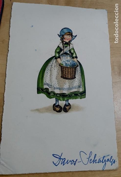 Postais: POSTAL INFANTIL 14X8,5 CM. ESCRITA