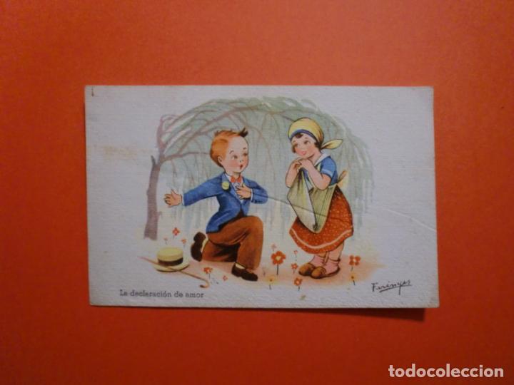 Postais: C M B SERIE N&ordm; 37 ILUSTRADA POR FARINYES DECLARACION DE AMOR