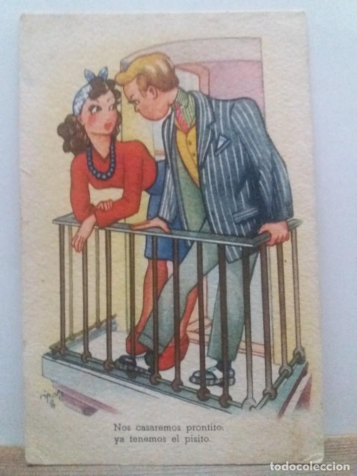 Postkarten: PA 223 Postal serie 12 Ediciones Llama