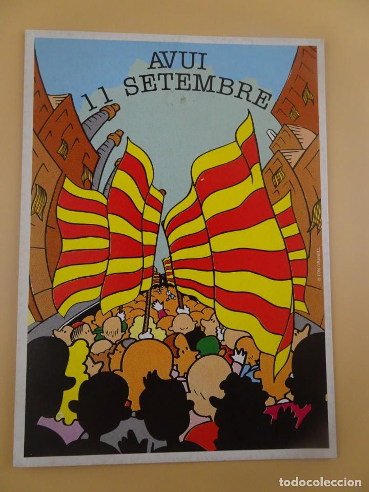 Postcards: POSTAL ILUSTRACI&Oacute;N, 11 SETEMBRE , TON GRANELL, VER FOTOS