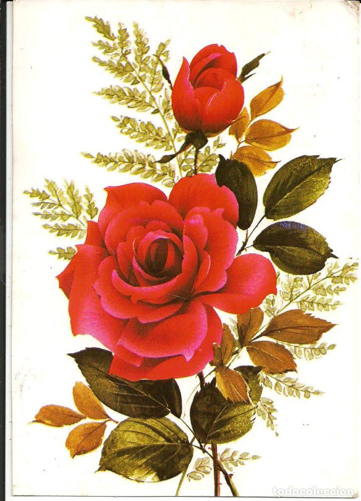 Postais: POSTAL POSTKARTOS *ROSAS* - 1989 CIRCULADA