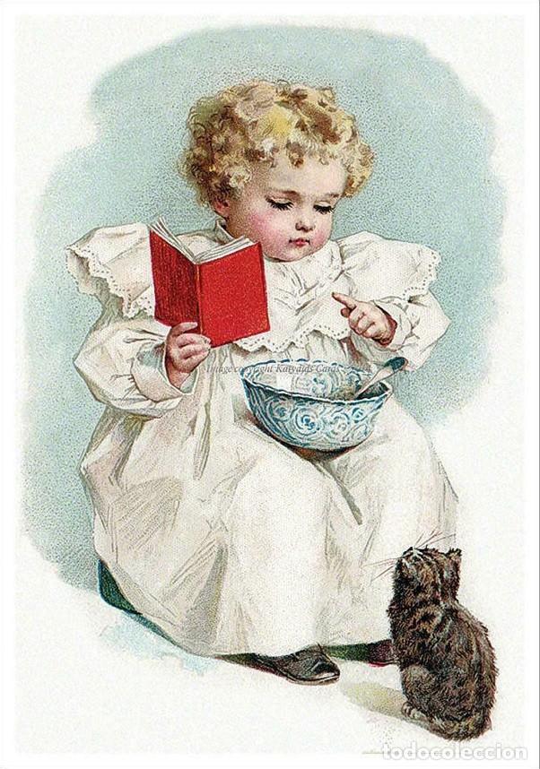 Postales: 9322 - MAUD HUMPHREY- PRECIOSA POSTAL - INDICACIONES DE CONDUCTA - 14,5X10 CM