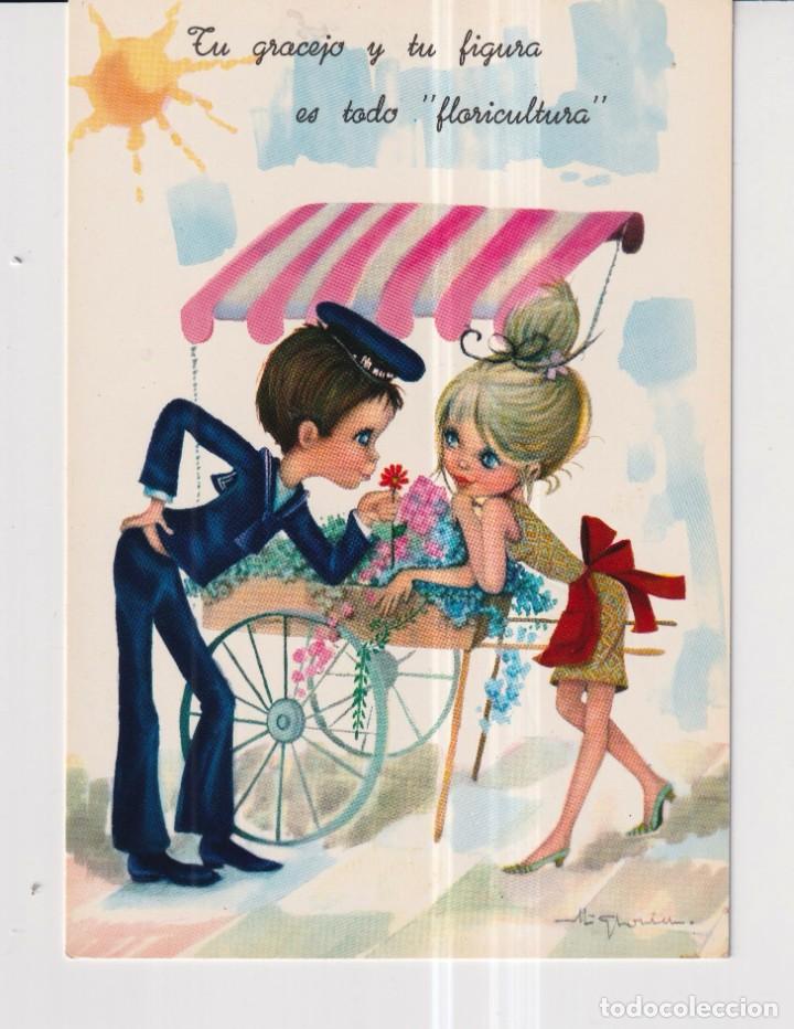 Postkarten: POSTAL DE DIBUJOS DE M. GLORIA EDI.CyZ ESCRITA