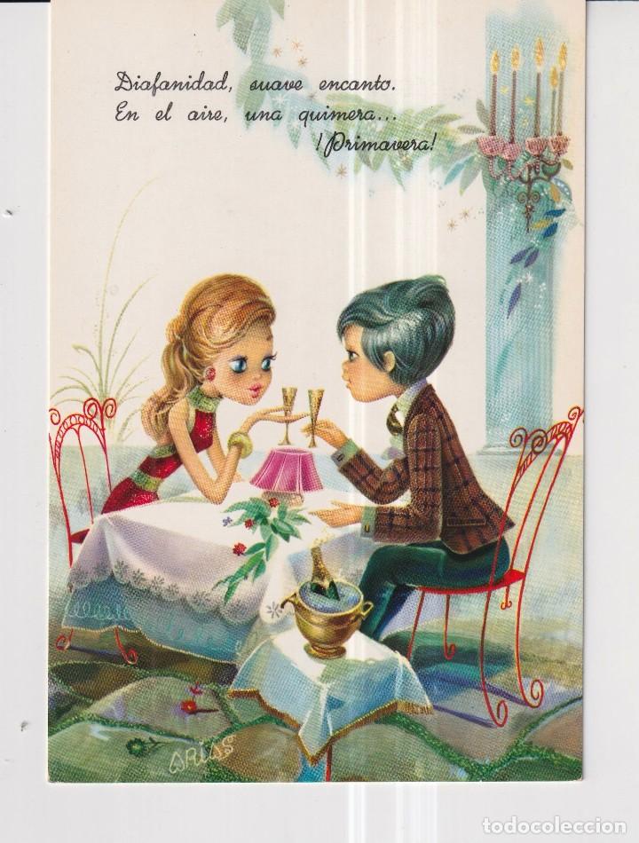 Postais: POSTAL DE DIBUJOS DE ARIAS EDI.CyZ ESCRITA EL A&Ntilde;O 1967