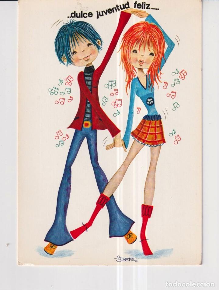 Postcards: postales de dibujos por josep de la casa CyZ escrita el a&ntilde;o 1972
