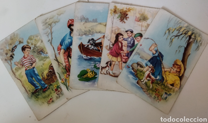 Postais: 5 Postales Caricaturas ,Serie 2115 -2310