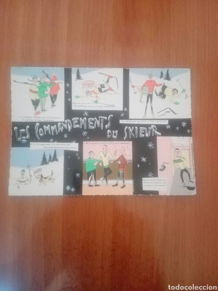 Postales: Postal 2000 les commandents du skieur esqui