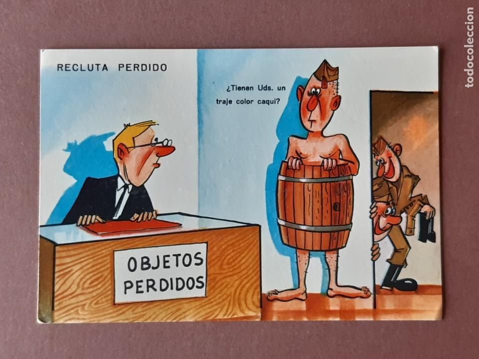Postcards: POSTAL RECLUTA PERDIDO. EDICIONES VIRGEN DEL MAR. ALMER&Iacute;A. 1967. ESCRITA SIN CIRCULAR.