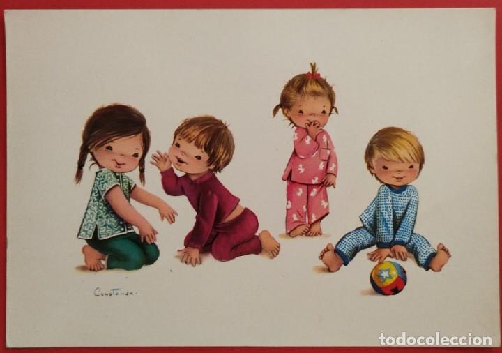 Cartes Postales: 2079K-CONSTANZA - FIESTA DE PIJAMAS -EDICIONES CYZ SERIE 6860 NUEVA- 15X10 CM