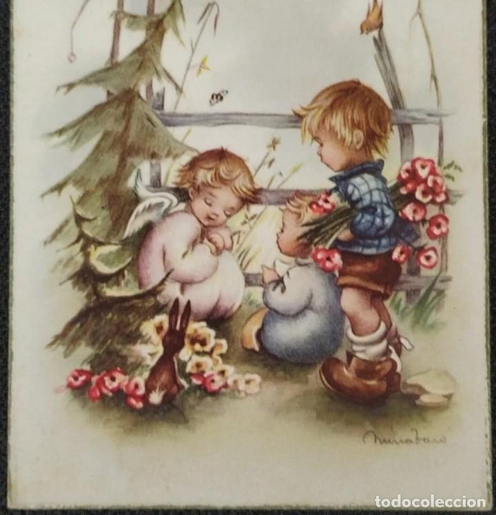 Postais: 0798T - EDICIONES CyZ SERIE 558.A N&ordm; 3 - NUEVA - ILUSTRA NURIA BAR&Oacute; - DATA 1956