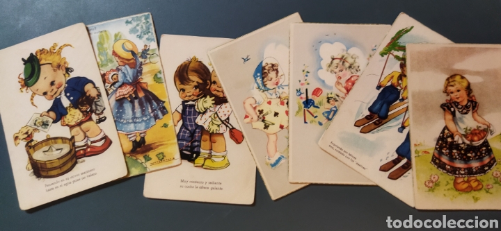 Cartes Postales: 7 postales caricaturas Infantiles ediciones Colon.a&ntilde;os 40-50