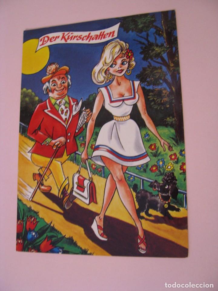 Postcards: POSTAL ALEMANIA. DER KURSCHATTEN. LA SOMBRA. ED. HANS KLOCKE. CIRCULADA.