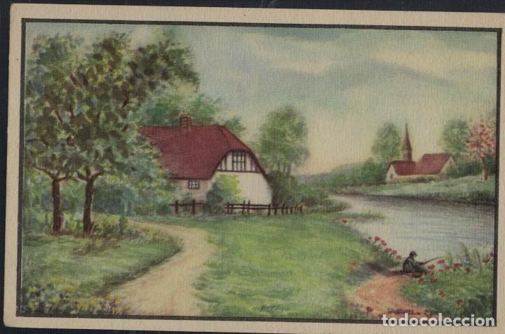 Postcards: Pintura Paisaje. R&iacute;o. / C M B. Serie 551. Postal antigua sin circular.