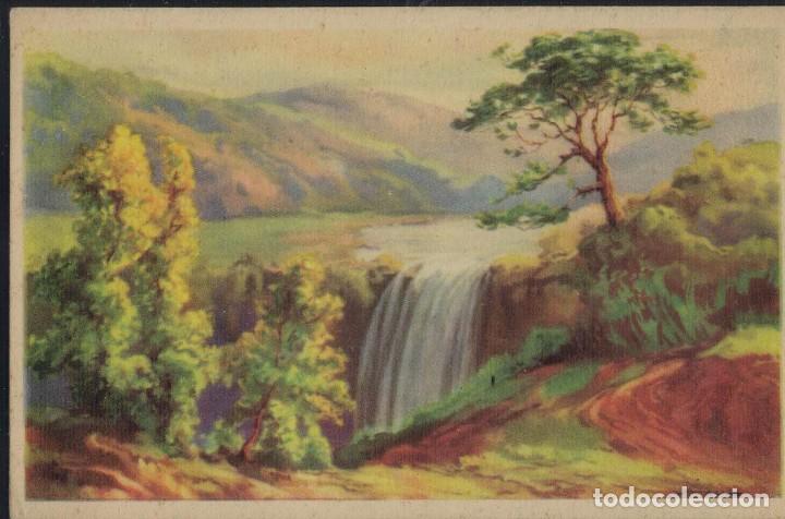 Postkarten: Postal antigua sin circular. Pintura Paisaje. Catarata. / Amilca Serie 1