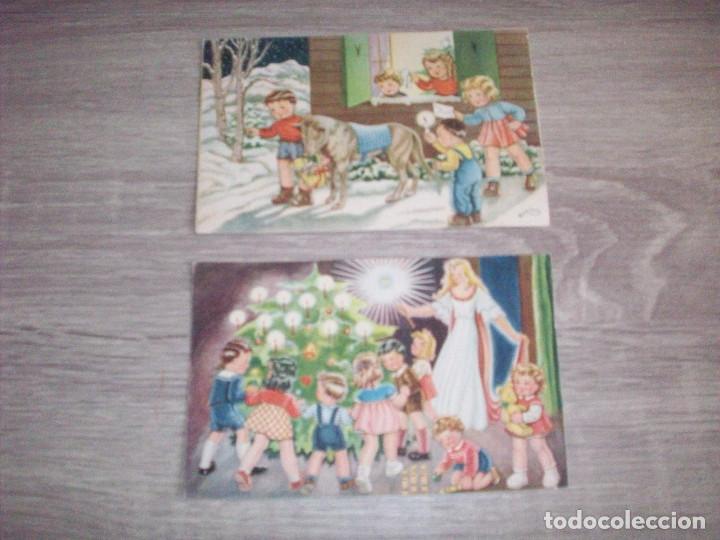 Postales: lote de 2 postales de la ilustradora bombon