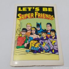 Postales: ANTIGUA POSTAL DC COMICS AÑO 1981 WONDER WOMAN BATMAN ROBIN AQUAMAN SUPERMAN WONDER TWINS