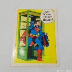 Postales: ANTIGUA POSTAL DC COMICS AÑO 1981 SUPERMAN