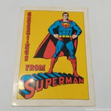 Postales: ANTIGUA POSTAL DC COMICS AÑO 1981 SUPERMAN