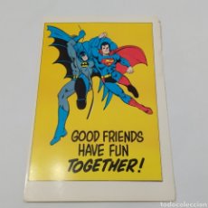 Postales: ANTIGUA POSTAL DC COMICS AÑO 1981 SUPERMAN, BATMAN