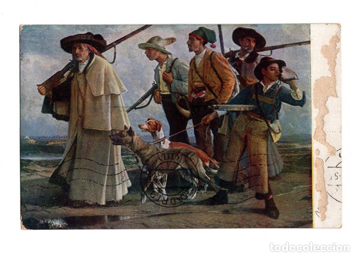 Postales: CAZADOR FURTIVO