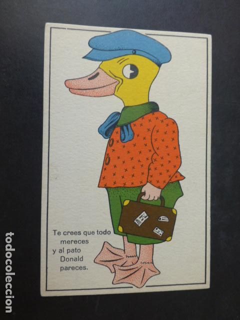 Postales: PATO POSTAL COMICA - Foto 1