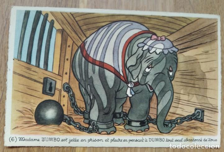Postales: WALT DISNEY - DUMBO - LA SE&Ntilde;ORA JUMBO EN PRISION