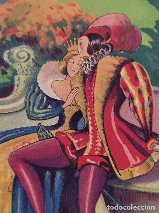 Postales: ILUSTRACION ART DECO PAREJA ED ARRIBAS 124 SC PRECIOSOS COLORES ANTIGUA DIBUJOS