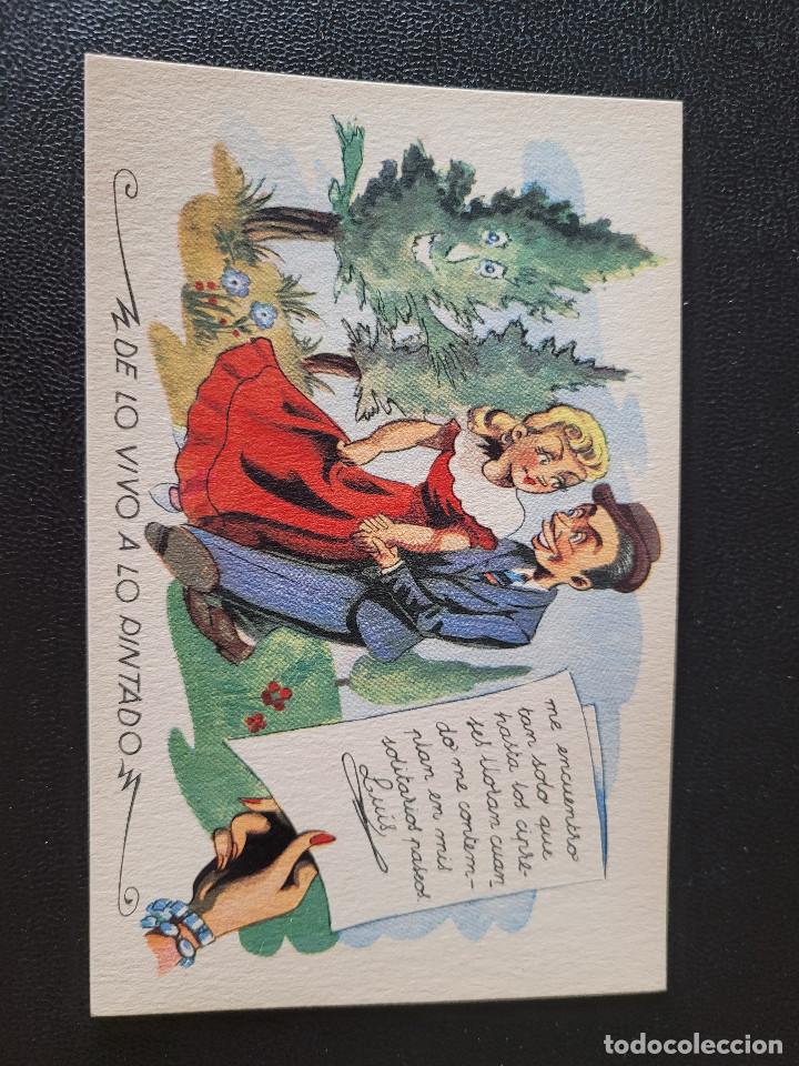 postal pareja novios frases comicas - años 60. - Comprar Postales antiguas  de Dibujos y Caricaturas en todocoleccion - 280687363