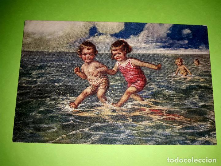 Postales: Postal Ilustrada Degauri - Foto 1