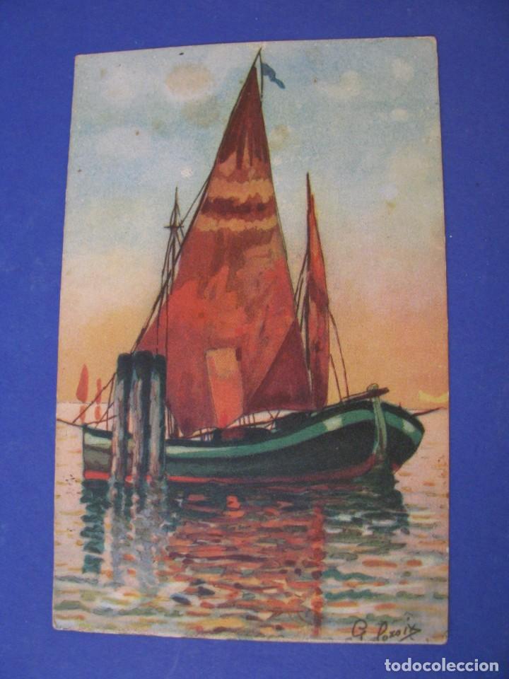 Cartoline: ANTIGUA POSTAL DE DIBUJO. ED. BALLERINI & FRATINI. CIRCULADA DE ESPA&Ntilde;A A SUIZA EN 1931.