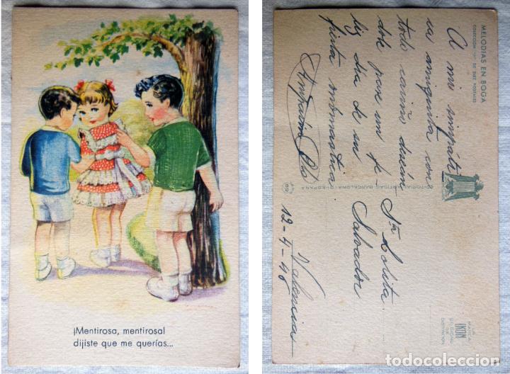 Postais: MELODIAS EN BOGA. 1946 Ed Artigas Serie 89