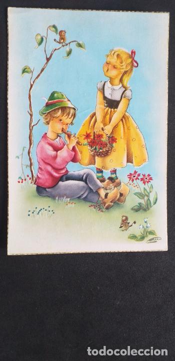 Cartoline: DIBUJOS Y CARICATURAS-V12B-SXX-14X9CM-ESCRITA.