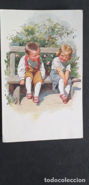 Cartoline: DIBUJOS Y CARICATURAS-V12B-SXX-14X9CM-ESCRITA