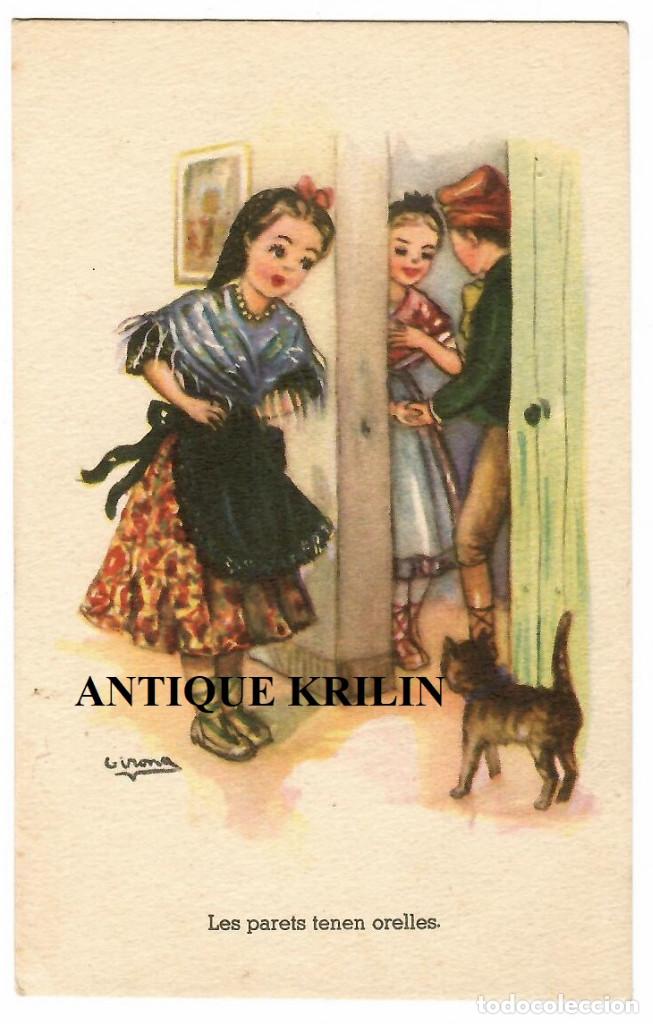 Cartoline: EDITORIAL ARTIGAS / ADAGIS POPULARS / SERIE 146 COLECCION B / ILUSTRA GIRONA
