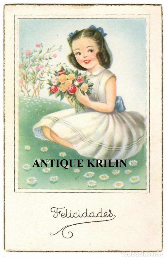 Postcards: EDITORIAL ARTIGAS / LAIETANA / SERIE 5510 / FELICIDADES