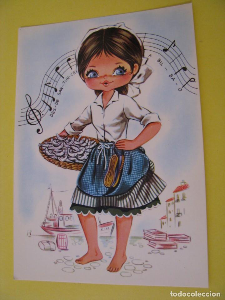 Cartoline: POSTAL DE IL. CREUS? TIPICA VASCA. ED. SAVIR 6114.