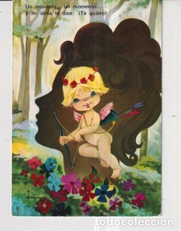 Postcards: POSTAL DE CASA CyZ DIBUJOS DE JOAQUIN DECUPIDO DEL AMOR ESCRITA