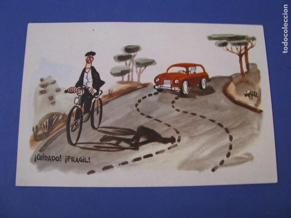 Postkarten: POSTAL DE IL. MINGOTE. EDITA LA JEFATURA CENTRAL DEL TRAFICO. 1962. ESCRITA.