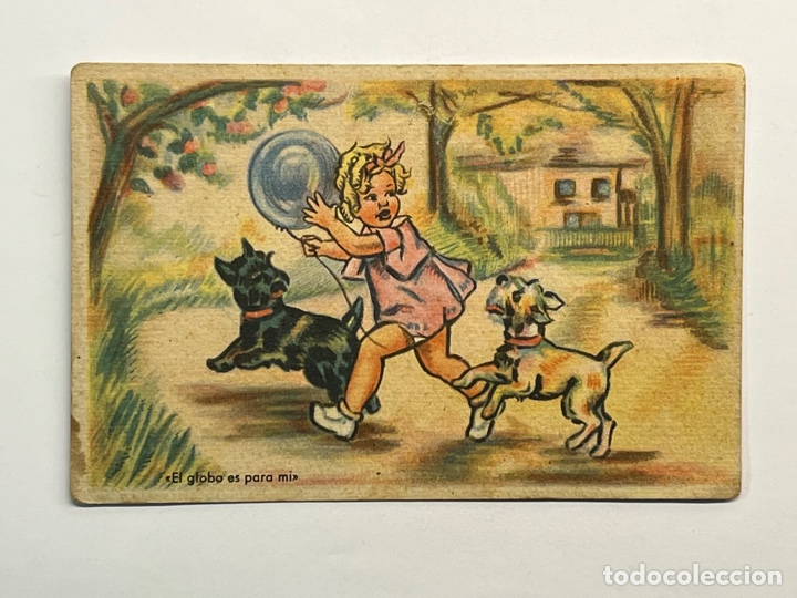 Postais: DIBUJOS Y CARICATURAS. Postal Infantil. El Globo es para mi.. Edic. de Arte, Series Infantiles I